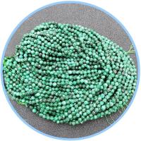 Natürliche Malachit Perlen, rund, poliert, DIY & facettierte, grün, Länge:39 cm, verkauft von Strang