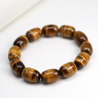 Tiger Eye Stone Bracelets, natural, Unisex 