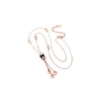 Titanium Steel Jewelry Necklace, plated, fashion jewelry cm 