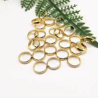Связывания кольцо-латуни, Латунь, Кольцевая форма, Другое покрытие, DIY & разный размер для выбора, Много цветов для выбора, продается PC