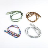 Multicolor Magnetic Hematite Beads, Column, plated, DIY cm 