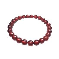 Natural Garnet Bracelet, for woman, red .5 Inch 