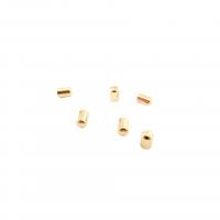 Brass Cord Tips, plated 