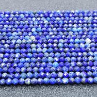 Perles de pierre lasurite naturelles, Lapis lazuli, Rond, poli, DIY & facettes, bleu cm, Vendu par brin