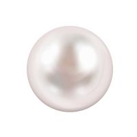 Half Drilled Shell Beads, Shell Pearl, DIY & half-drilled, white, 3-30mm 
