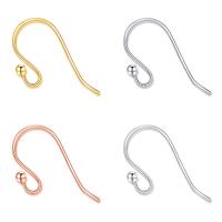 Sterling Silver Hook Earwire, 925 Sterling Silver, plated, fashion jewelry & DIY 