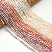 Potato Cultured Freshwater Pearl Beads, DIY 3-3.5mm 