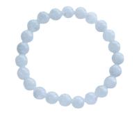 Moonstone Bracelet, Round, polished, DIY & for woman, white cm 