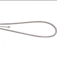Collar de Perlas Natural de Freshwater, Perlas cultivadas de agua dulce, con 1.97Inch extender cadena, Esférico, para mujer, Blanco, 3-3.5mm, longitud:aproximado 15.75 Inch, Vendido por UD