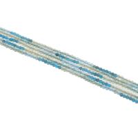 Apatit Perlen, Apatite, rund, facettierte, gemischte Farben, 2mm, Länge:ca. 39 cm, verkauft von Strang
