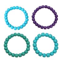Synthetic Turquoise Bracelet, Unisex Random Color Approx 8 Inch 