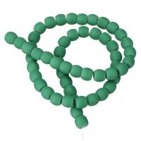 Matte Glass Beads, green Approx 15 Inch, Approx 