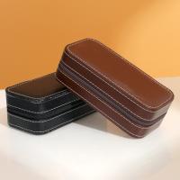 Leather Watch Box, PU Leather, portable & durable 
