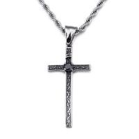 Stainless Steel Cross Pendants, without cord & for man 