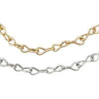 Iron Jewelry Chain, plated, bar chain 8mm 