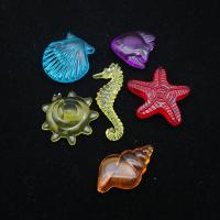 Plastic Decoration, Animal, injection moulding, random style, mixed colors, 2-5cm 