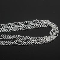 Iron Twist Oval Chain, plated lead & cadmium free 