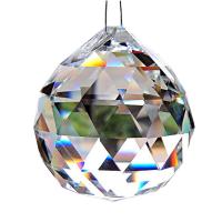 Crystal Jewelry Pendants, Teardrop, polished, fashion jewelry & faceted 30mm 