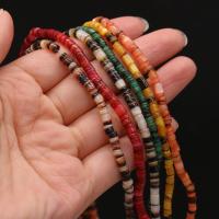 Dyed Shell Beads, irregular, DIY 4-6mm Approx 15 Inch 