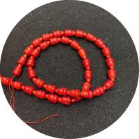 Natural Coral Beads, Calabash, DIY, red 