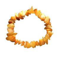 Natural Amber Bracelet, Unisex & radiation protection, yellow, 8mm .5 Inch 