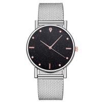 Uhrenarbänder für Frauen, Zinklegierung, mit Glas & Silikon & Edelstahl, chinesische Bewegung, keine, 235x38.5x8mm, verkauft von PC