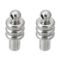 Stainless Steel Screw Clasp, original color 