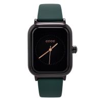 Uhrenarbänder für Frauen, Zinklegierung, mit Glas & Silikon, japanische Bewegung, keine, 245x35x43x10mm, verkauft von PC
