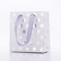 Paper Gift Bag, printing, silver accent & gold accent 