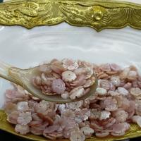 Perles de coquillage rose naturel, coquille rose, gravé, DIY, rose, 10mm, Vendu par PC