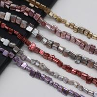 Dyed Shell Beads, DIY 8x8- .5 Inch 