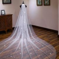 Wedding Veil, Gauze, handmade, durable & fashion jewelry 