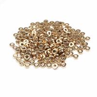 CCB Plastic Spacer, Copper Coated Plastic, Round, plated, DIY 6mm 
