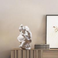 Porzellan-Dekoration, Weiße Porzellan, handgemacht, für Zuhause und Büro & nachhaltiges, 90x100x148mm, verkauft von PC
