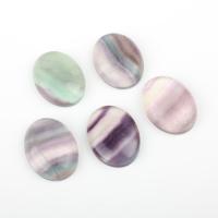Gemstone Cabochons, Amethyst, Oval, mixed colors 