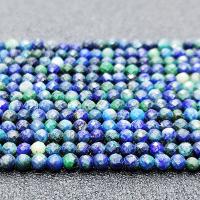 Jaspis Stein Perlen, Lapislazuli, rund, poliert, DIY & facettierte, gemischte Farben, Länge:38 cm, verkauft von Strang