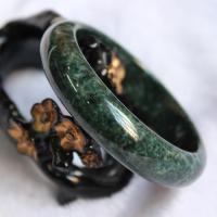 jade bracelet ordinaire, pour femme, vert Vendu par PC