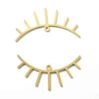 Brass Jewelry Pendants, golden Approx 