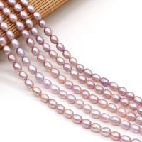 Perlas Arroz Freshwater, Perlas cultivadas de agua dulce, Bricolaje, más colores para la opción, 5-6mm, longitud:14.96 Inch, Vendido por Sarta