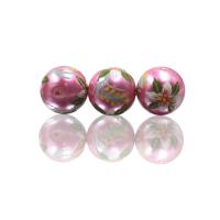 Perlas de Cristal, Cuentas de vidrio, Esférico, Bricolaje, color mixto, 20mm, Vendido por UD