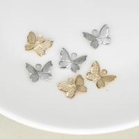 Fashion Iron Pendants, Butterfly, plated, DIY 