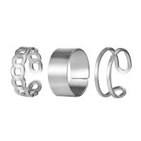 Zinc Alloy Ring Set, plated, three pieces & Unisex Approx 