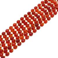 Gemischte Achat Perlen, mit Seedbead, Laterne, DIY & facettierte, keine, 8x7x7mm, Länge:38 cm, verkauft von Strang