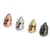 Cubic Zirconia Micro Pave Brass Beads, plated, fashion jewelry & micro pave cubic zirconia 