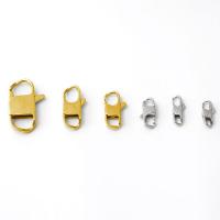 Stainless Steel Lobster Claw Clasp, 304 Stainless Steel, Galvanic plating, DIY - 