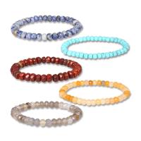 Bracelets en pierres précieuses, Pierre naturelle, unisexe & facettes, plus de couleurs à choisir Environ 7.09 pouce, Vendu par PC[