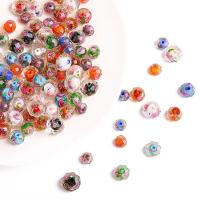 Inner Flower Lampwork Beads, DIY & faceted 8-12mm 
