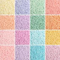 Matte Glass Seed Beads, Seedbead, Round, stoving varnish, DIY & frosted 3mm, Approx 