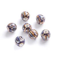 Impression de porcelaine, perles, porcelaine, Rond, DIY, plus de couleurs à choisir, 11mm Vendu par sac