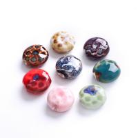 Speckled Porcelain Beads, DIY 19mm 